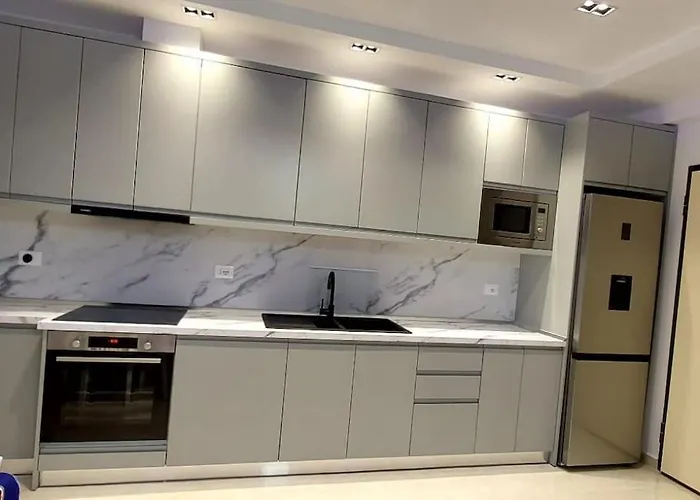 Apartment Modern Overlooking The Of Tirana *